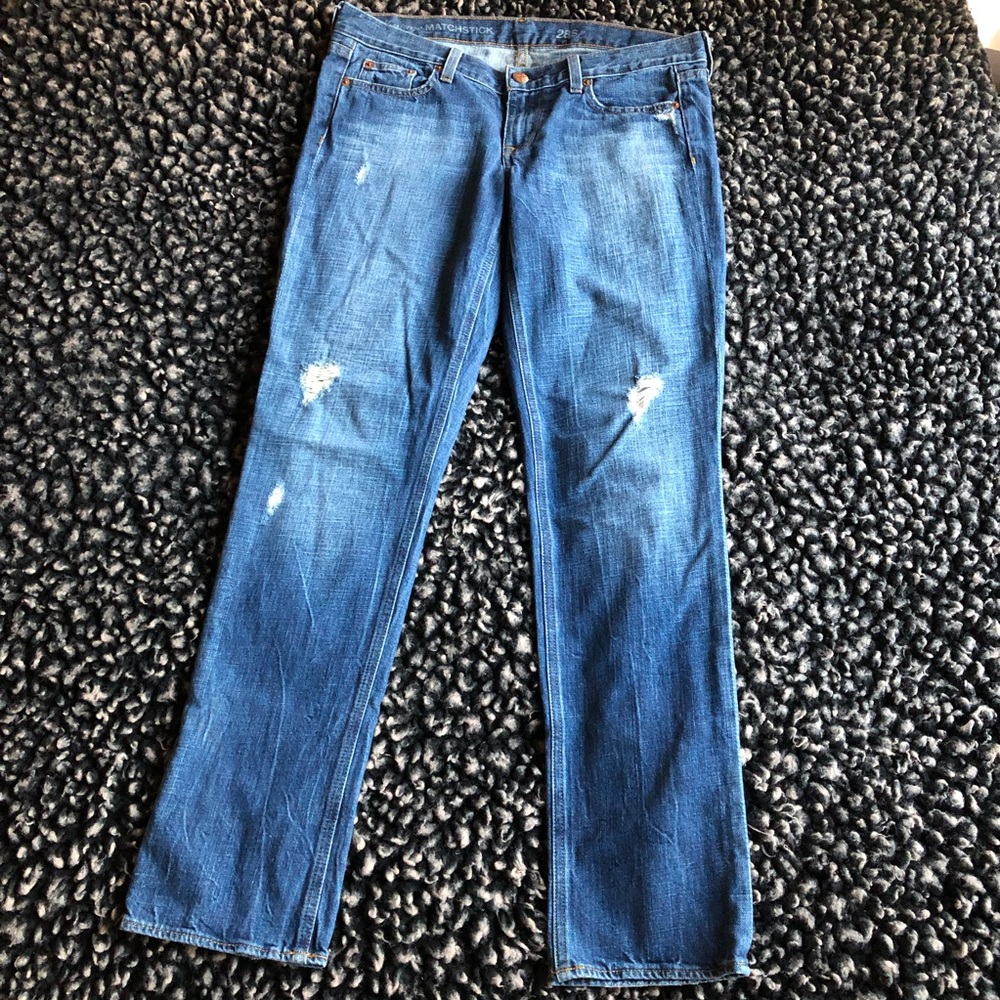 J. Crew vintage matchstick jeans size 28